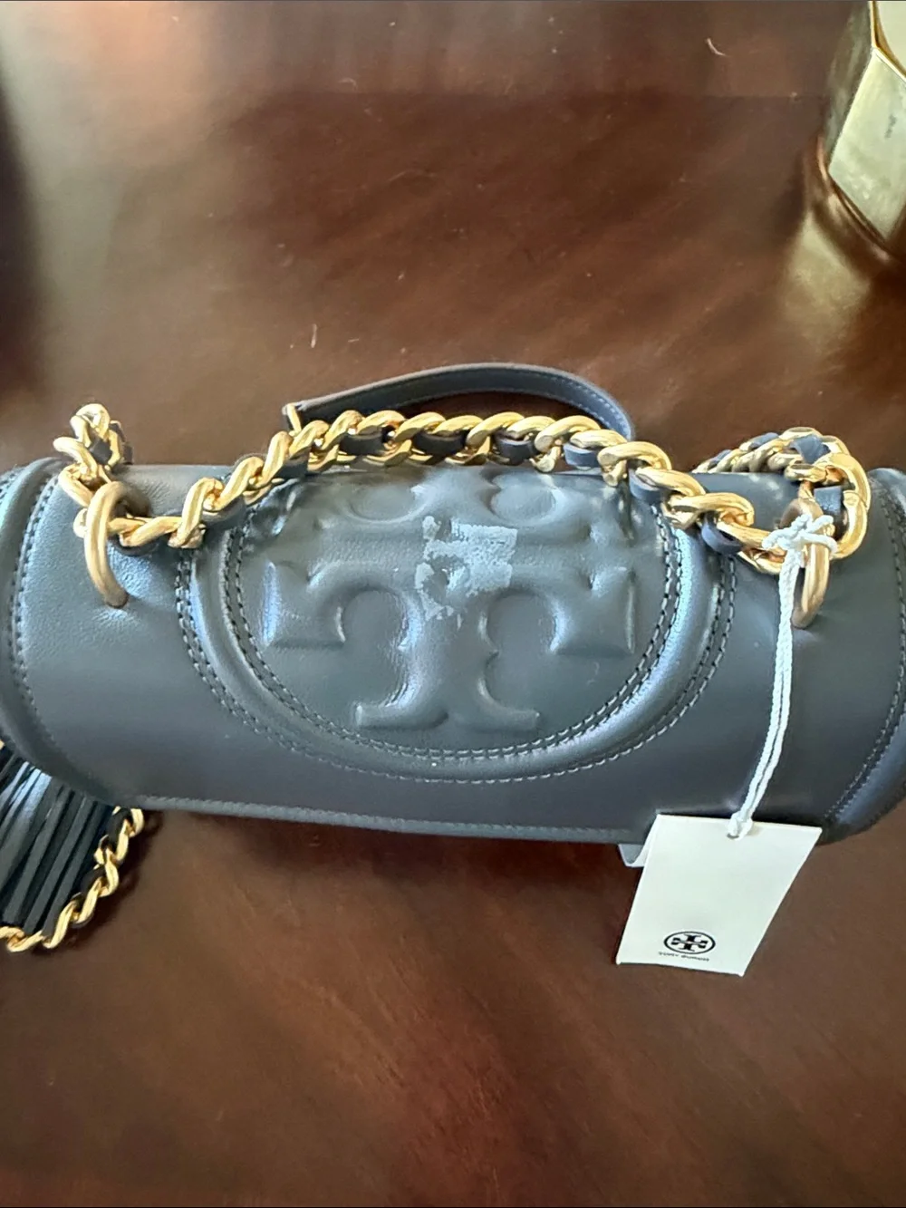NWT Tory Burch Small Matte Fleming Crossbody Bag/Dust Bag $498